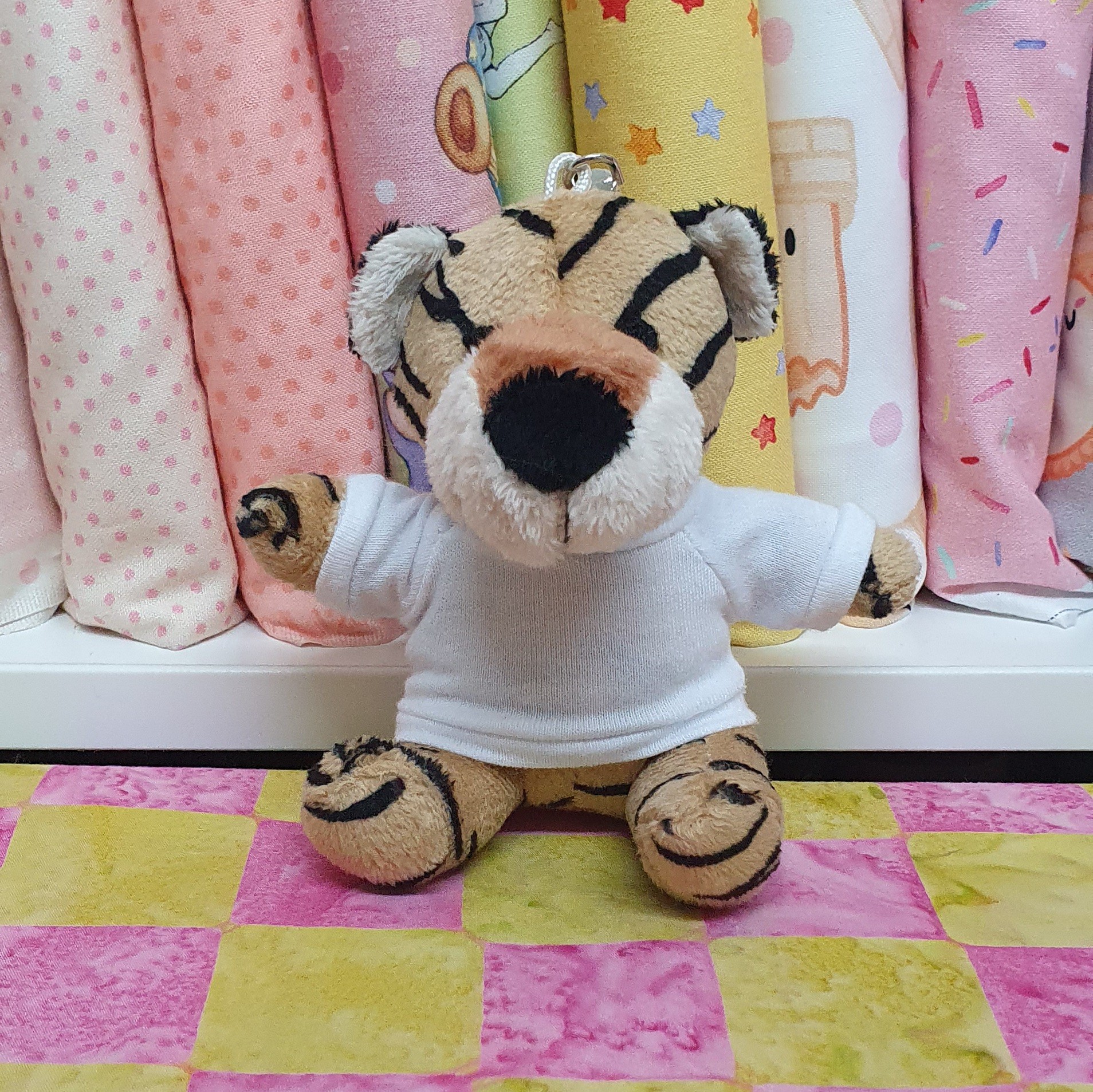 PELUCHE PORTACHIAVI TIGRE